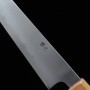 Couteau du Slicer Japonais Sujihiki - KAGEKIYO - Série de Sakura - Acier blanc au carbone No.2 - Taille : 24cm