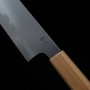 Couteau du Chef Japonais Kiritsuke - KAGEKIYO - Série de Sakura - Acier blanc au carbone No.2 - Taille : 24cm