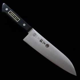 Couteau du Santoku Japonais - MIURA - Acier inoxydable VG1 - Taille : 17cm