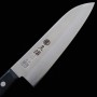 Couteau du Santoku Japonais - MIURA - Acier inoxydable VG1 - Taille : 17cm