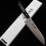 Couteau du Santoku Japonais - MIURA - Acier inoxydable VG1 - Taille : 17cm