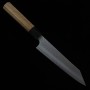 Couteau du Kiritsuke Petit Japonais - NIGARA - Migaki Tsuchime - Acier inoxydable SG2 - Taille : 15/9.5cm