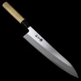 Couteau japonais Gyuto Chef MIURA Acier inoxydable et carbone blanc 1 Taille:21/24cm