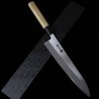 Couteau japonais Gyuto Chef MIURA Acier inoxydable et carbone blanc 1 Taille:21/24cm