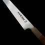 Couteau du Yanagiba Japonais - MIZUNO TANRENJO - Série de Honyaki DX - Acier bleu au carbone No.2 - Taille:30cm