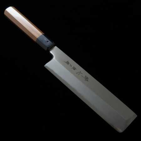 Couteau japonais Usuba - SUISIN - Acier Ginsan - Tailles : 16.5/ 18 / 19.5 / 21cm