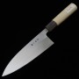 Couteau japonais Deba - SUISIN - Shirogami - Tailles : 15 / 16,5 / 18 / 19,5 / 21/22,5cm