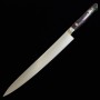 Couteau du Slicer Sujihiki Japonais - SAKAI TAKAYUKI - Série de Grand Chef SP Type Ⅲ - Galaxie - Bohler-Uddeholm - Taille: 24cm