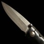 Couteau de poche - Mcusta - VG-10 - Série Shinra Emotion Take - Damascus - Ironwood - MC-0076DP - Dimension: 71mm