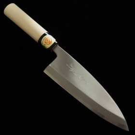 Couteau japonais Deba - YOSHIHIRO -Carbon SK Series - Taille:10.512/13,5/15/16.5/18cm