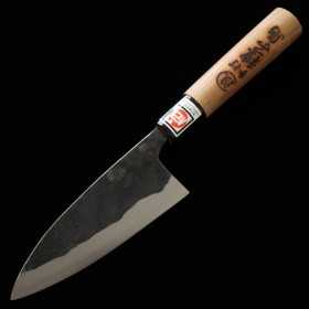 Couteau japonais Deba - IKENAMI HAMONO - Acier blanc 1 - Revêtement inoxydable Tailles 13/15/18cm