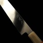 Couteau du Yanagiba Japonais - MIURA - Acier inoxydable Ginsan - Chinagashi - Taille : 30cm