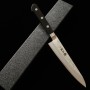 Petit Couteau Japonais MIURA Inox ginsan noir　Taille:13,5cm