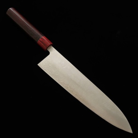 Couteau du Chef Japonais Gyuto - MIURA - Série de Setsugekka - Acier inoxydable VG10 - Taille : 24cm