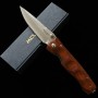 Couteau de poche - Mcusta - VG-10 - Série Elite Ironwood MC-0125D - Dimension: 94mm