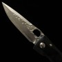 Couteau de poche - Mcusta - SPG2 - Série Elite Black Micarta MC-0121G - Dimension: 94mm