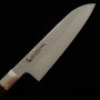 Couteau japonais Santoku - ZANMAI - Série Supreme Hammered - Dimension: 18cm