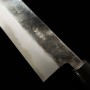 Couteau du Chef Japonais Gyuto - MIYAZAKI KAJIYA - Acier blanc au carbone No.2 - Taille : 24cm