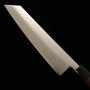 Couteau du Chef Japonais Kiritsuke - MIURA - Acier inoxydable SRS13 - Taille : 21/24cm