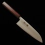 Couteau du Santoku Japonais - MIURA - Acier inoxydable Ginsan - Taille : 16.5cm