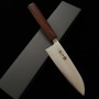 Couteau du Santoku Japonais - MIURA - Acier inoxydable Ginsan - Taille : 16.5cm