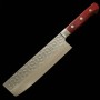 Couteau japonais Nakiri - SUISIN - Damascus Wine Series - Taille : 16,5cm