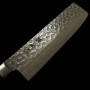 Couteau japonais Nakiri - SUISIN - Damascus Wine Series - Taille : 16,5cm