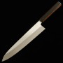 Couteau du Chef Japonais Gyuto - KAGEKIYO - Série de Kuroro - Acier inoxydable Ginsan - Taille : 24cm