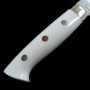 Couteau japonais de Chef Gyuto - TAKESHI SAJI - Acier Damascus R2 Diamond Finish - Corian Handle - Dimension: 21cm