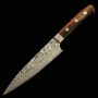 Couteau japonais Petty - TAKESHI SAJI - Acier Damascus R2 Black Finish - Dimension: 13,5 / 15cm