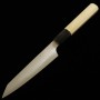 Couteau du Petit Couteau Japonais - SAKAI KIKUMORI - Série de Kikuzuki - Acier inoxydable Ginsan - Taille : 13.5cm