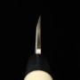 Couteau du Deba Japonais - MIURA - Série de Josaku - Acier blanc au carbone No.2 - Taille : 15/16.5/18cm