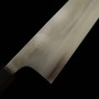 Couteau du Chef Japonais Kiritsuke - HATSUKOKORO - Acier inoxydable SKD - Nashiji - Taille : 24cm