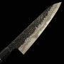 Couteau du Chef Japonais Gyuto - MANAKA KISUKE - Série de ENN - Acier bleu au carbone No.1 - Taille: 24cm