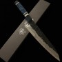 Couteau du Chef Japonais Gyuto - MANAKA KISUKE - Série de ENN - Acier bleu au carbone No.1 - Taille: 24cm