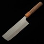 Couteau du Nakiri Japonais - MIURA - Acier inoxydable VG10 - Finition martelée - Taille : 16.5cm