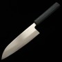 Couteau du Santoku Japonais - MIURA - Acier blanc au carbone No.1 - Taille : 16.5cm