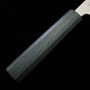 Couteau du Santoku Japonais - MIURA - Acier blanc au carbone No.1 - Taille : 16.5cm