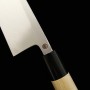 Couteau du Aideba Japonais - MIURA - Acier blanc au carbone No.2 - Taille : 21cm