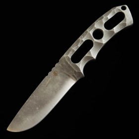 Couteau personnalisé - ASURAH KNIVES×MIURA - Toughness Max - Acier inoxydable DC53 - Couteau intégral - Size : 10cm