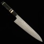 Couteau du Chef Japonais Gyuto - MIURA - Série de Obidama - Acier inoxydable STRIX - Damas - Taille : 21cm