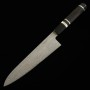 Couteau du Chef Japonais Gyuto - MIURA - Série de Obidama - Acier inoxydable STRIX - Damas - Taille : 21cm