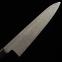 Couteau du Chef Japonais Gyuto - MIURA - Série de Obidama - Acier inoxydable STRIX - Damas - Taille : 21cm