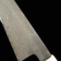 Couteau du Chef Japonais Gyuto - MIURA - Série de Obidama - Acier inoxydable STRIX - Damas - Taille : 21cm