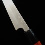 Cuchillo Rebanador Japonés Kiritsuke Sujihiki - TADOKORO - Acero inoxidable Ginsan - Acabado espejo - Tamaño : 27cm