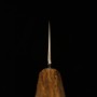 Japanese Chef knife Gyuto - HADO - Blue steel No.1 - Kurouchi - Oak wood handle - Size : 24cm