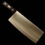 Chinese Craver - MIURA - Japanese carbon steel - Rosewood handle - Size : 22cm