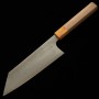 Japanese Bunka knife - MIURA - Blue steel No.2 - Nashiji - Walnut wood handle - Size : 18cm