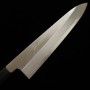 Japanese single bevel chef knife gyuto - MIURA OBIDAMA - Blue Carbon Steel No.2 - Ebony Wood Handle - Size:24cm