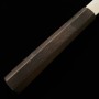 Japanese single bevel chef knife gyuto - MIURA OBIDAMA - Blue Carbon Steel No.2 - Ebony Wood Handle - Size:24cm